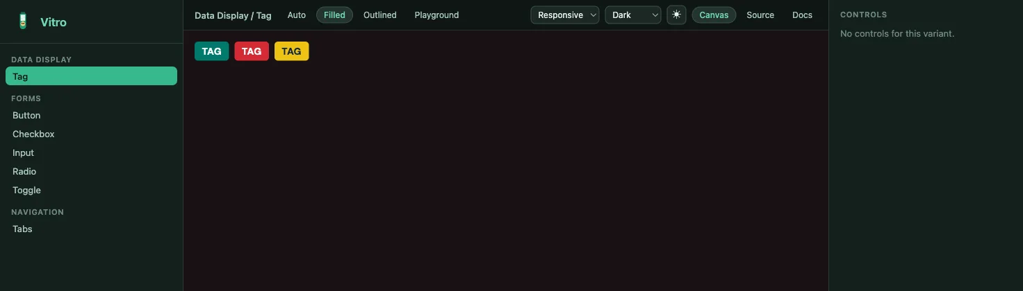 Dark theme and canvas background, both reached by changing the URL rather than the UI. ?bg=dark&theme=dark is the whole of it.